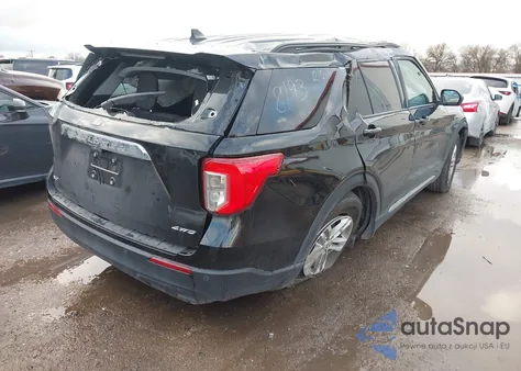 2022 Ford Explorer Xlt из США, поврежденный, VIN 1FMSK8DH9NGB78193